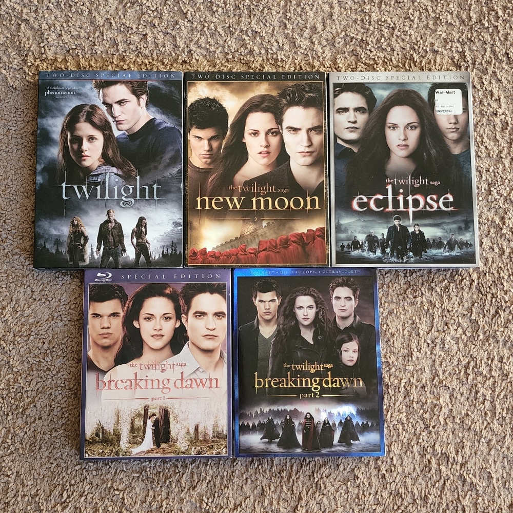TWILIGHT 5 Saga Movies